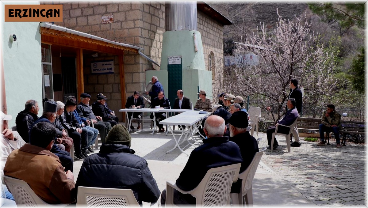 Nisan ayı vatandaşla buluşma toplantısı yapıldı
