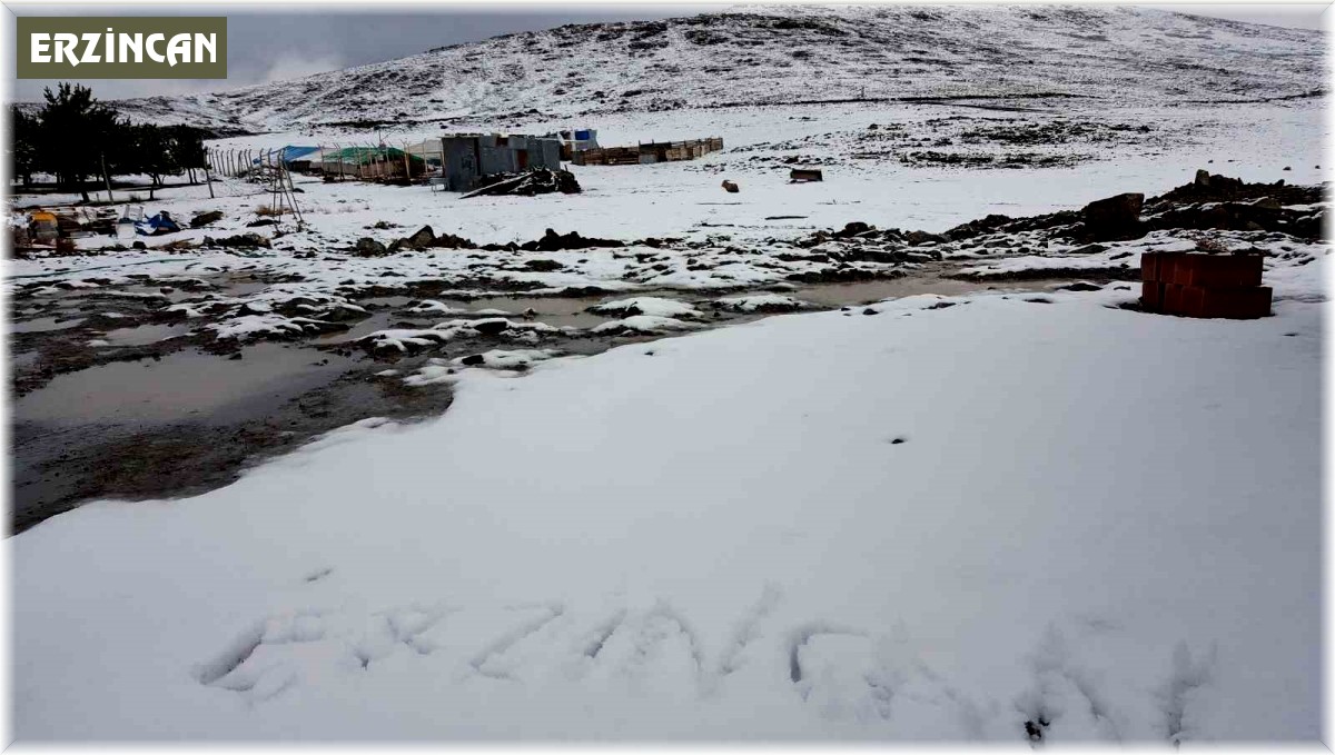 Nisanın ortasında kar sürprizi