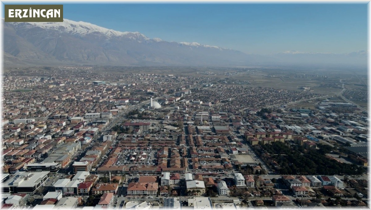 Nüfus yoğunluğu en az olan 3'ncü il Erzincan