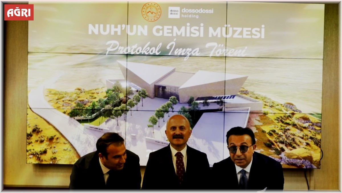 Nuh'un Gemisi Müzesi için imzalar atıldı