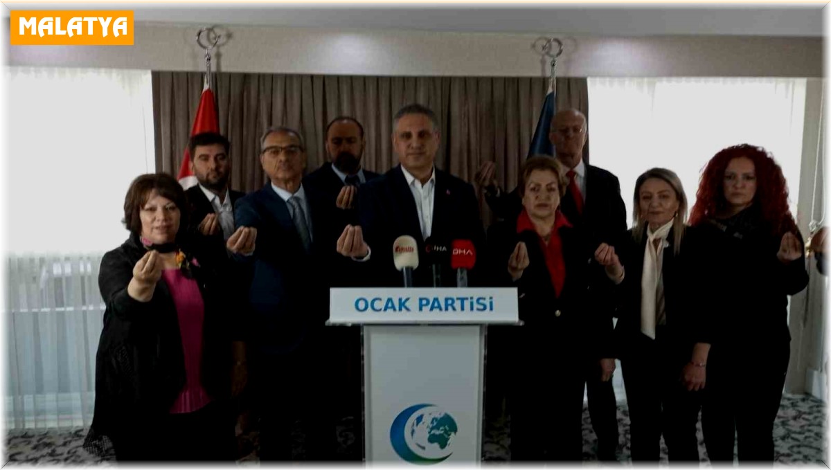 Ocak Partisi Malatya adaylarını geri çekti
