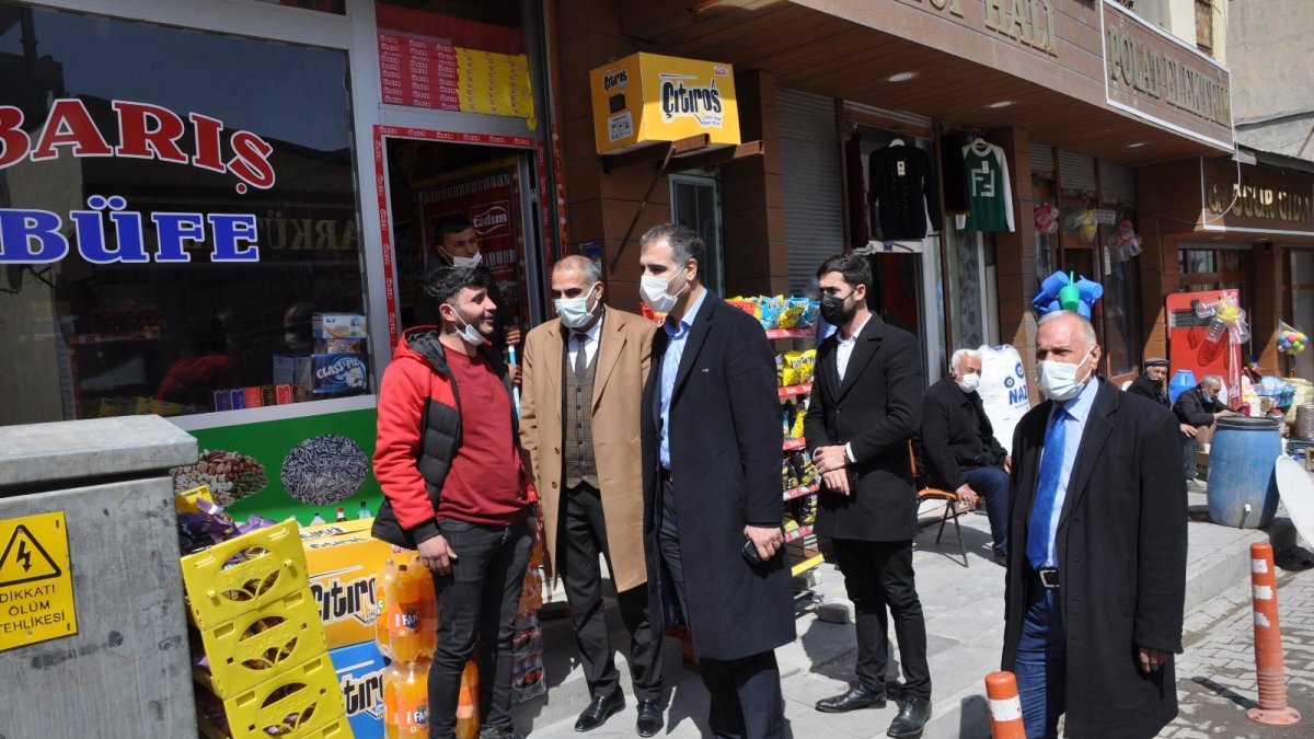 Oda başkanlarından esnaf ziyareti