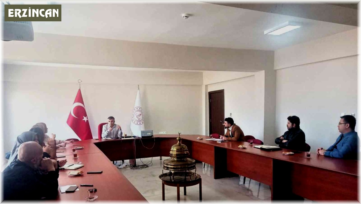 Öğrenci pansiyonlarının sorumlu idarecileriyle toplantı yapıldı