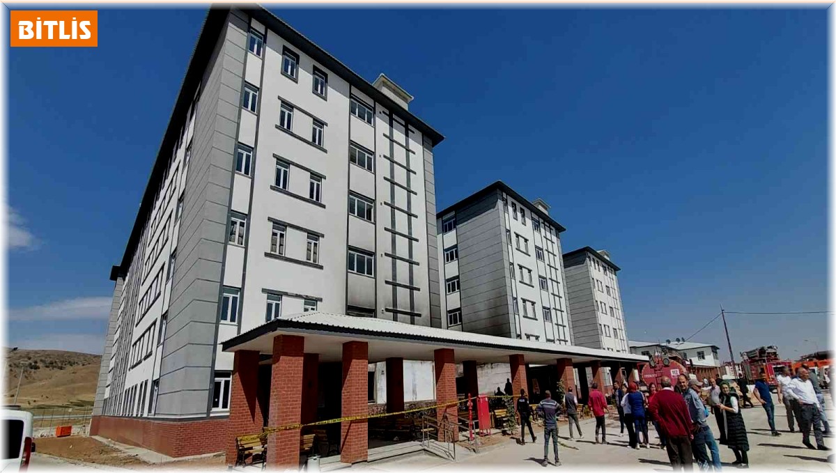 Öğrenci yurdunda yangın