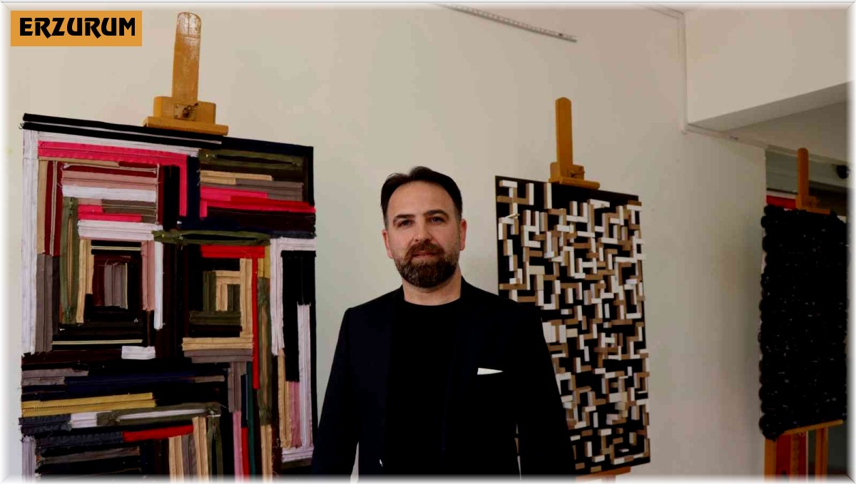 Öğrenciler çöpleri sanata çevirdiler