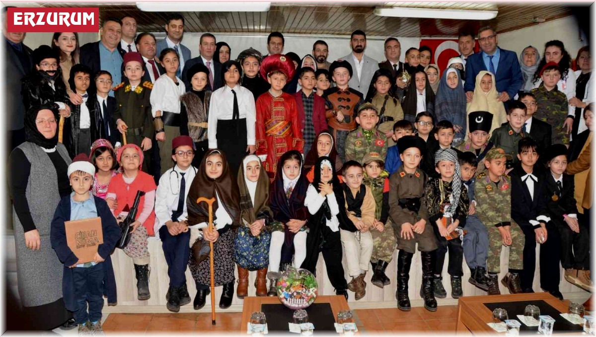 Öğrenciler milli kahramanlarıyla bütünleşti