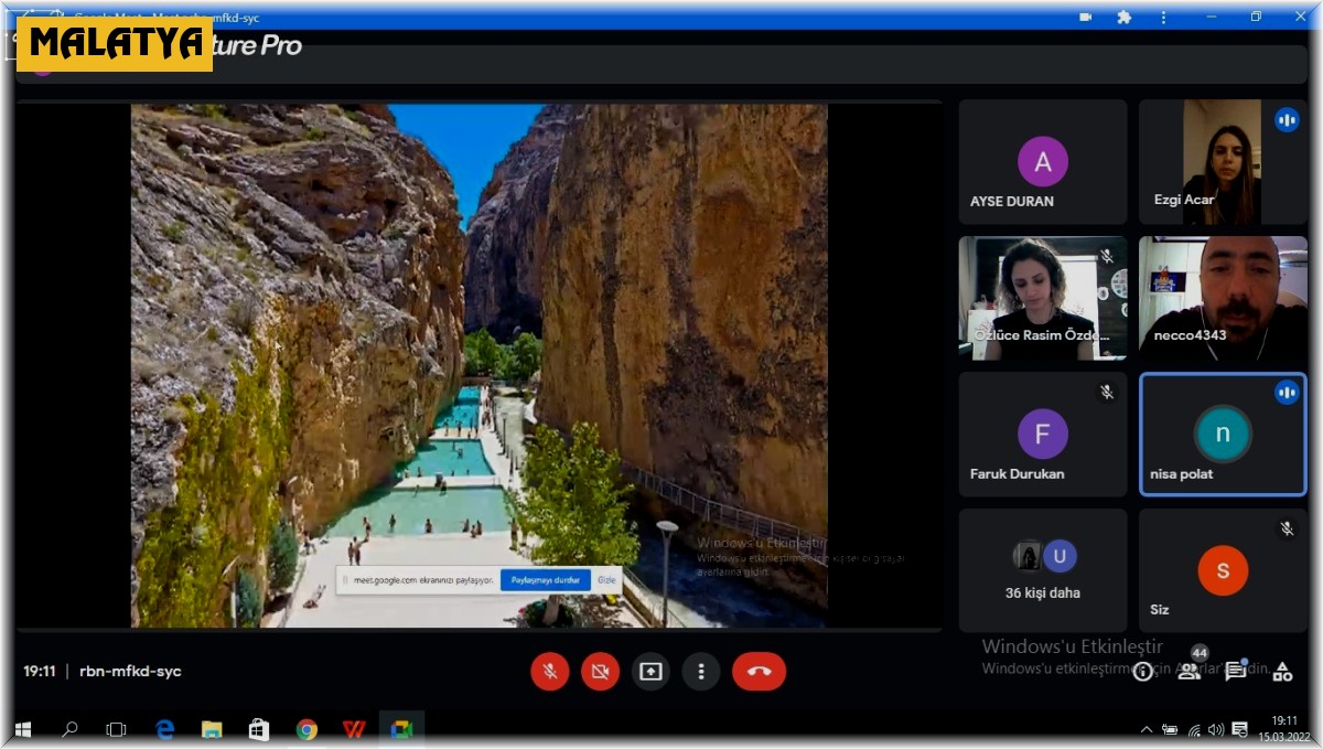 Öğrenciler sanal ortamda sınırları aşıyor