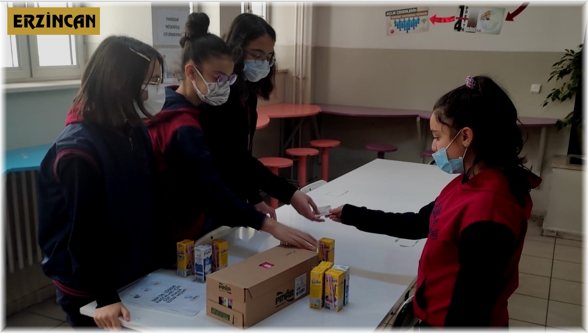 Öğrencilerden lösemili çocuklar için örnek davranış