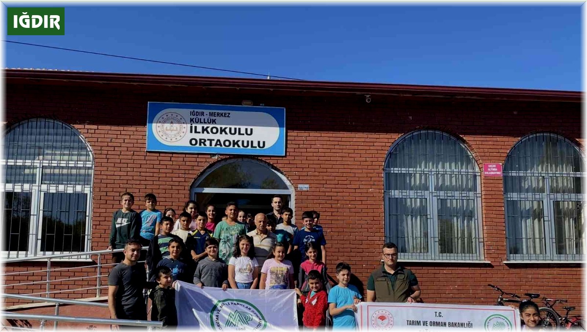 Öğrencilere biyoçeşitlilik ve yaban hayatı konularında eğitim düzenlendi