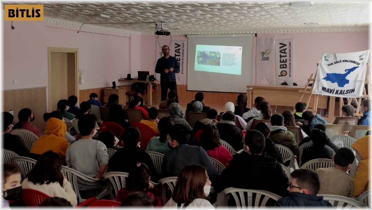 Öğrencilere 'Çevre ve Van Gölü Havzası' eğitimi