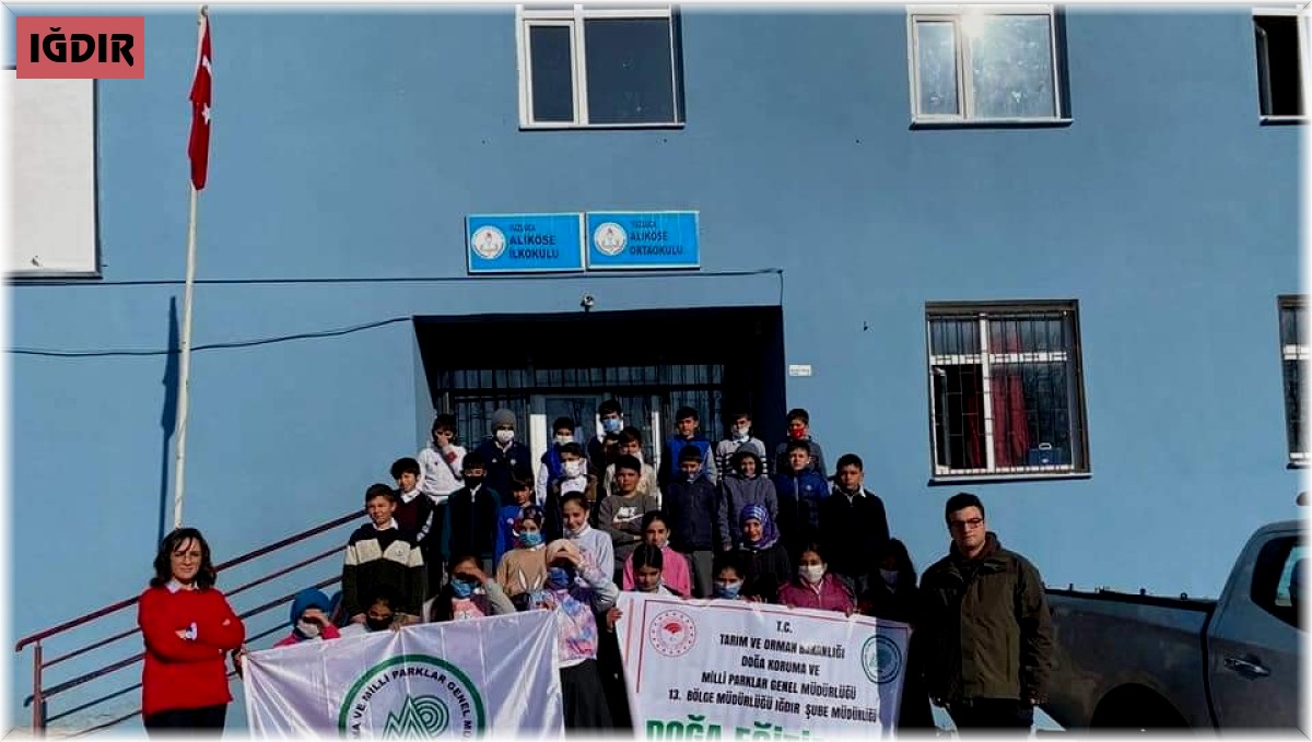 Öğrencilere doğa koruma konularında eğitim