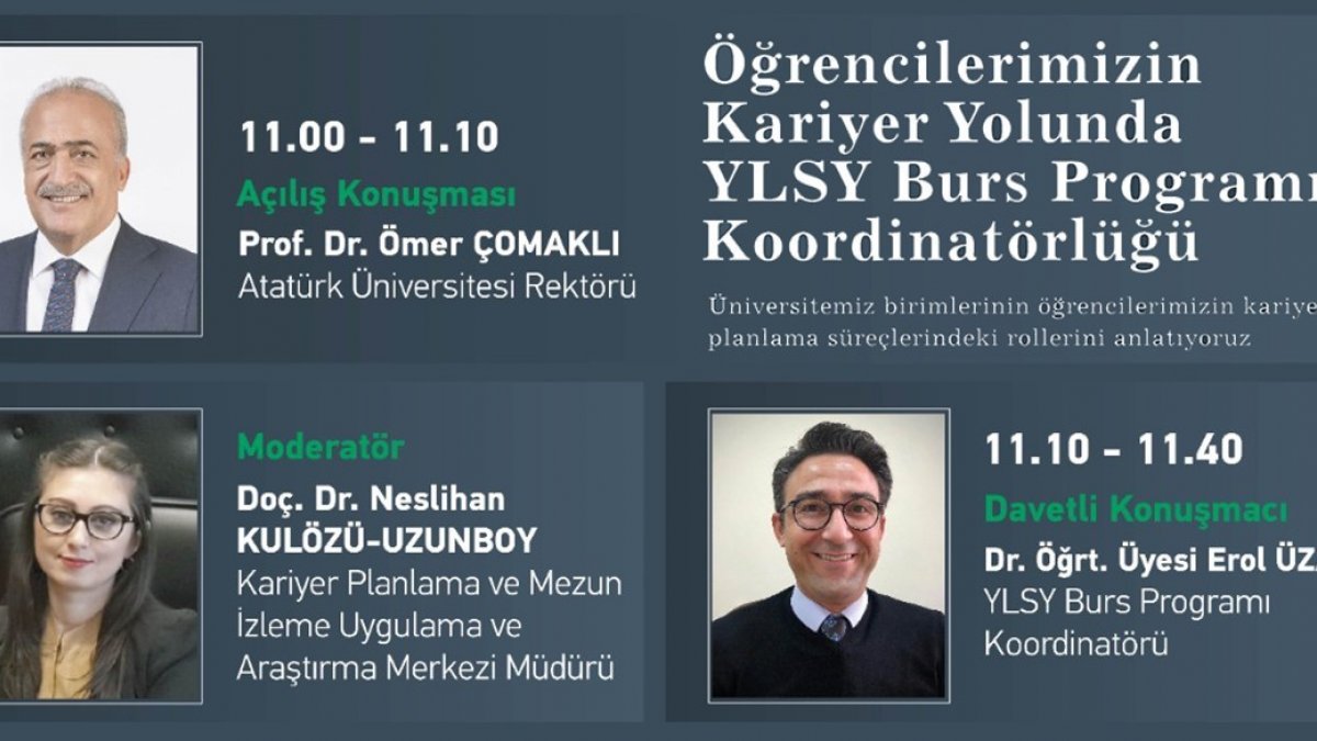 Öğrencilere kariyer yolunda YLSY Burs Programı anlatıldı