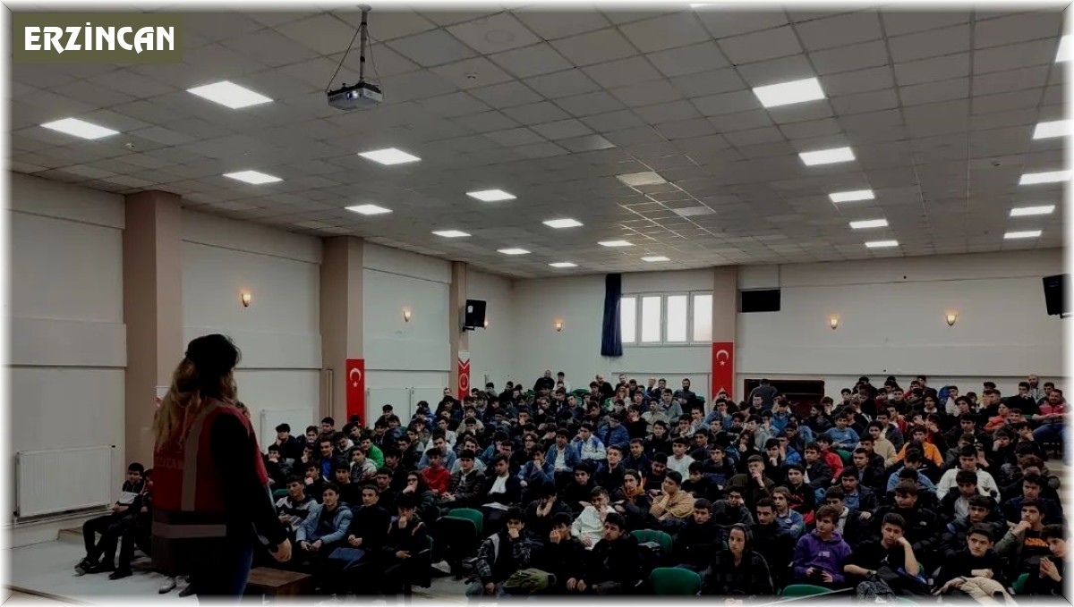 Öğrencilere polislik tanıtıldı, suçtan korunma yöntemleri anlatıldı