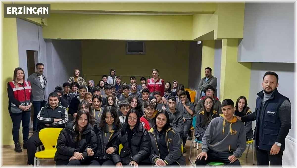 Öğrencilere suçtan korunma yöntemleri anlatıldı