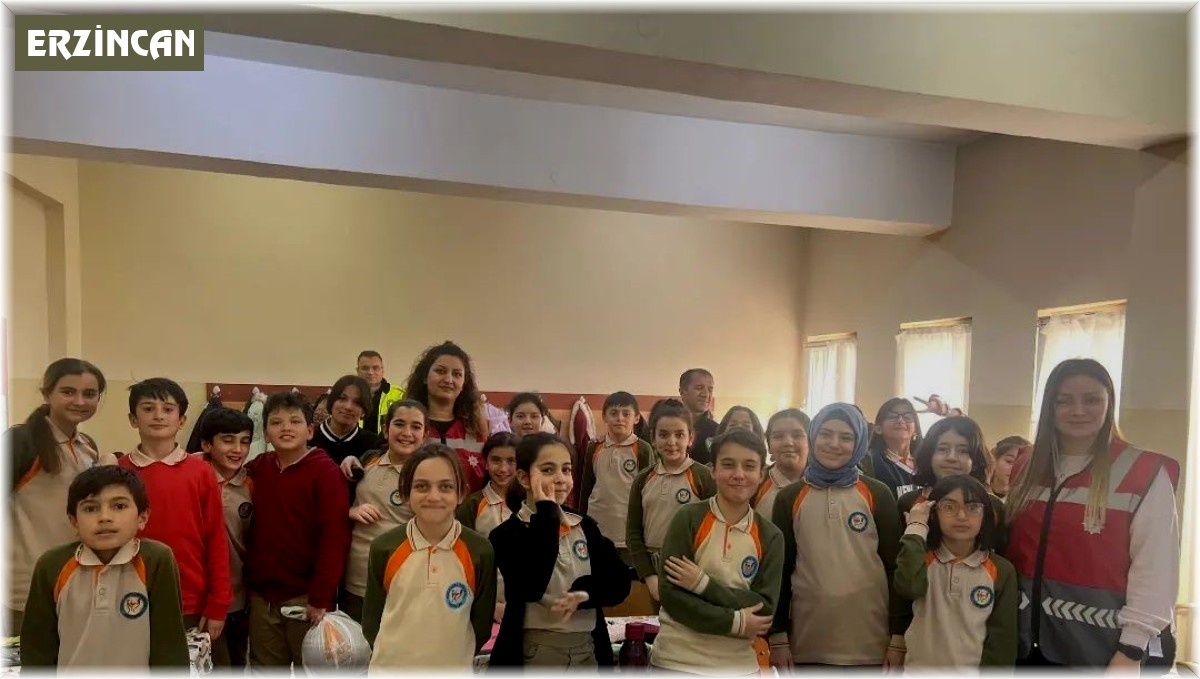 Öğrencilere suçtan korunma yöntemleri anlatılıyor