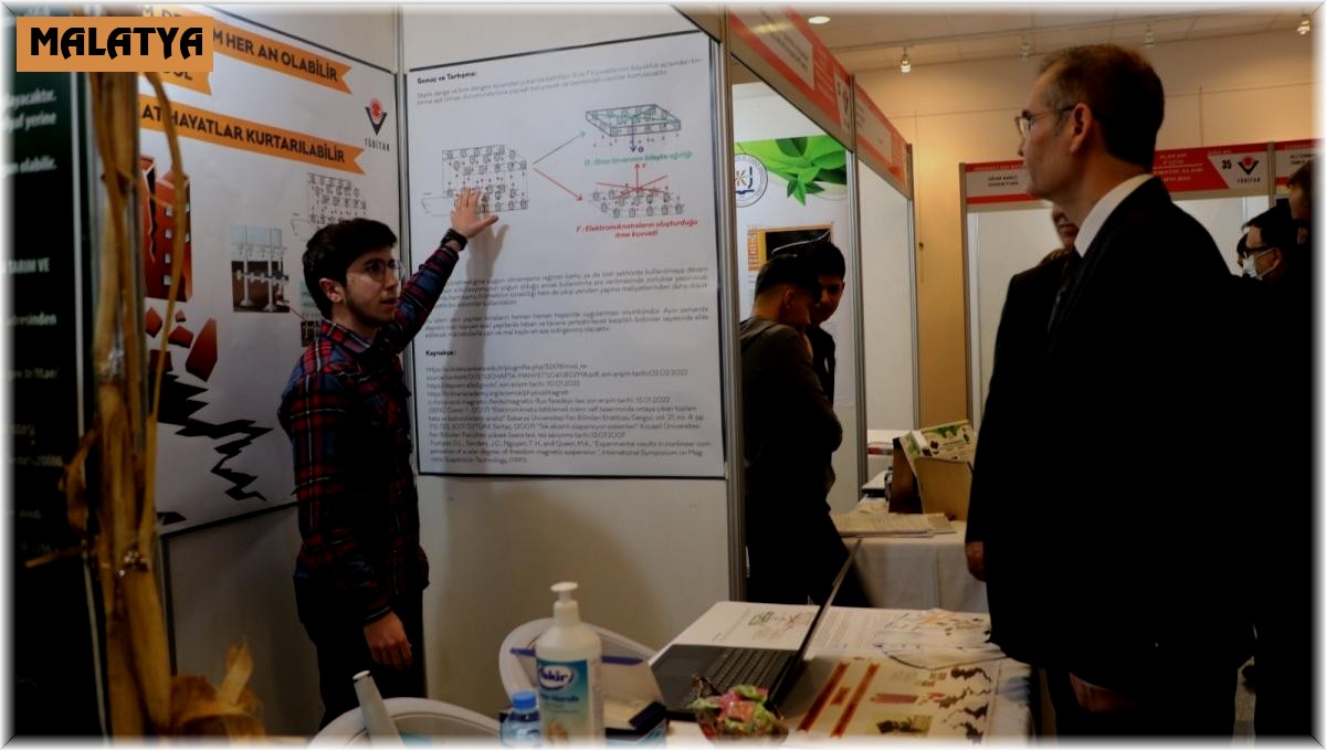 Öğrencilerin 102 projesi yarıştı