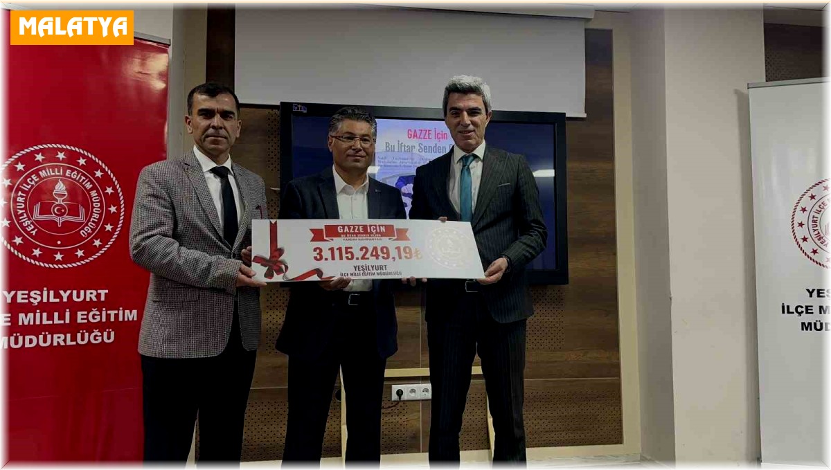 Öğrencilerin topladığı para ile Gazze'te Ramazan Kolisi yollanacak