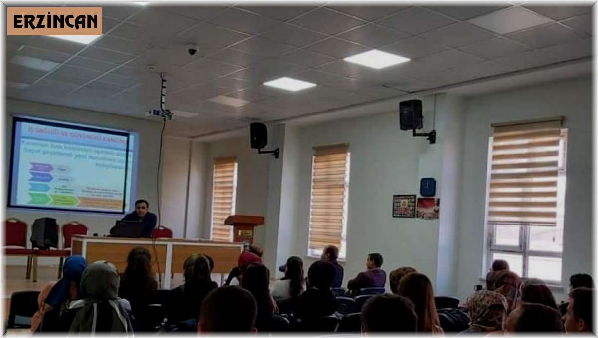 Öğretmenlere ve eğitim çalışanlarına "İş Sağlığı ve Güvenliği Temel Eğitimi" düzenlendi