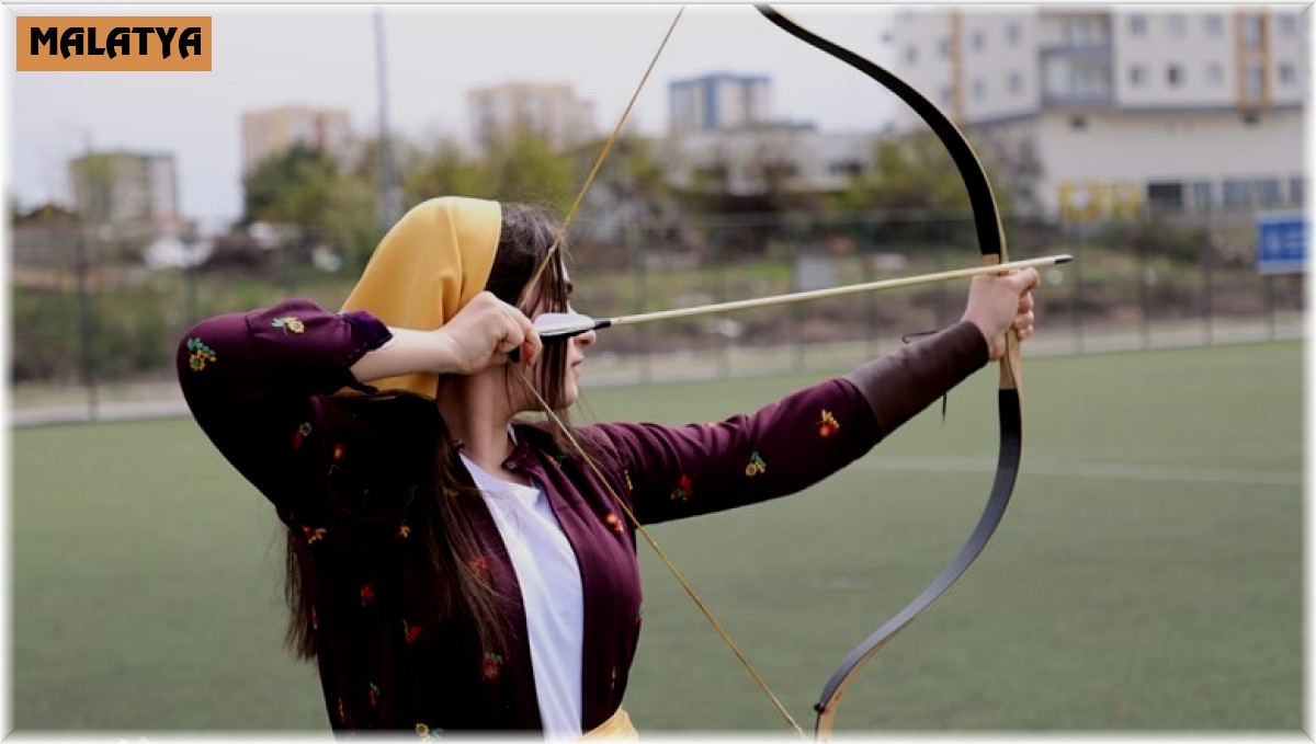 Oklar hedefe madalya için atıldı