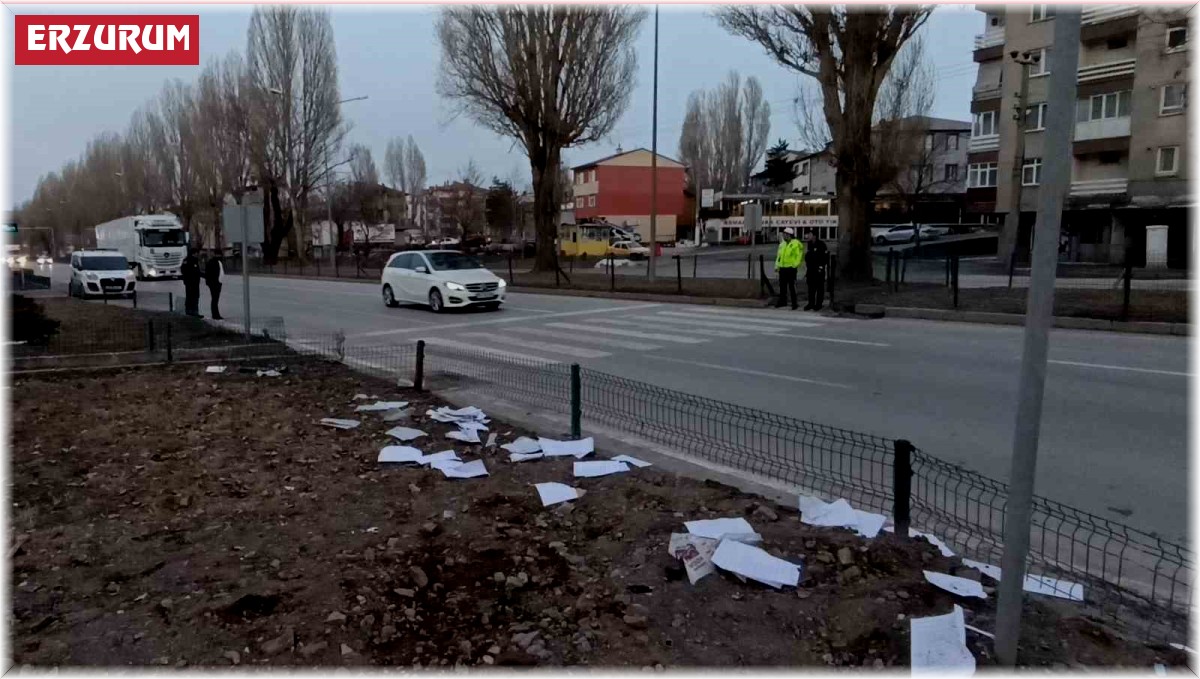 Okul servisinin çarptığı öğretmen ağır yaralandı