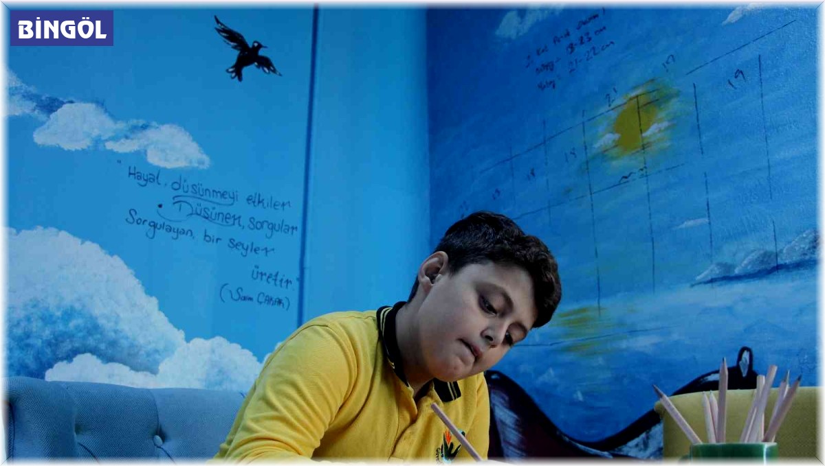 Okuldaki boş oda, öğrenciler için 'Hayal' odasına dönüştürüldü