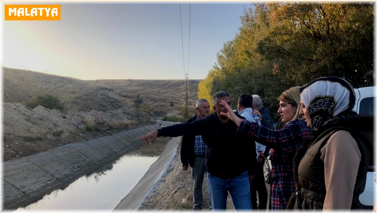 Ölmeztoprak Doğanşehir'de incelemelerde bulundu