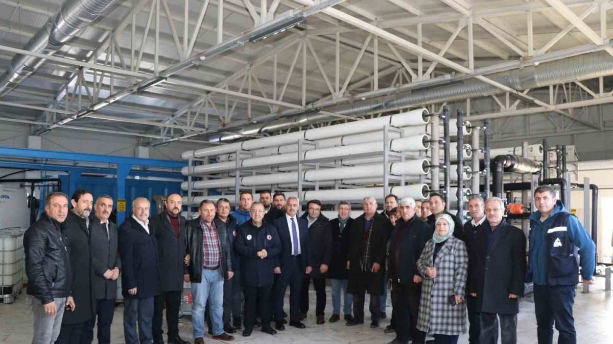 Oltu arıtılmış suya kavuşuyor