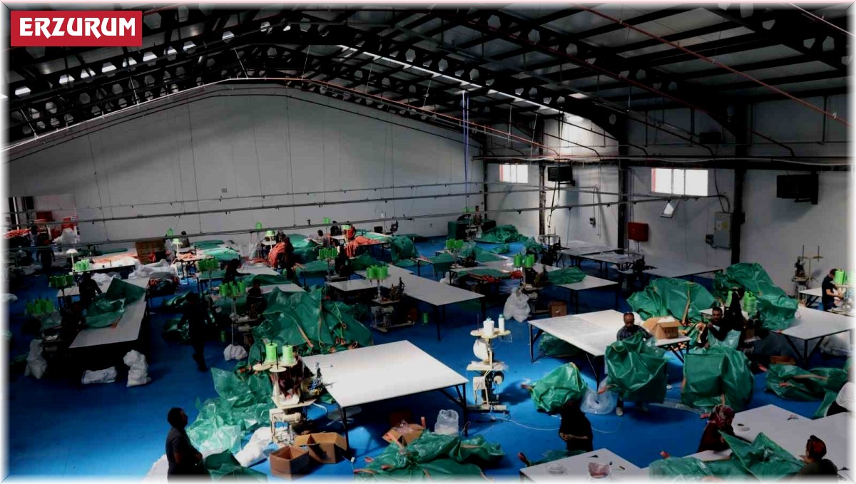 Oltu Çuval Fabrikası Almanya'ya ihracat yapmaya başladı