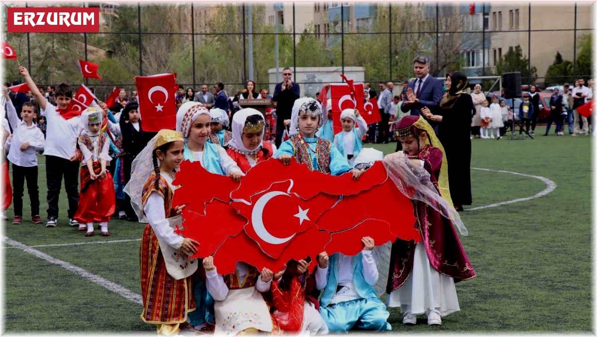 Oltu'da 23 Nisan coşkusu