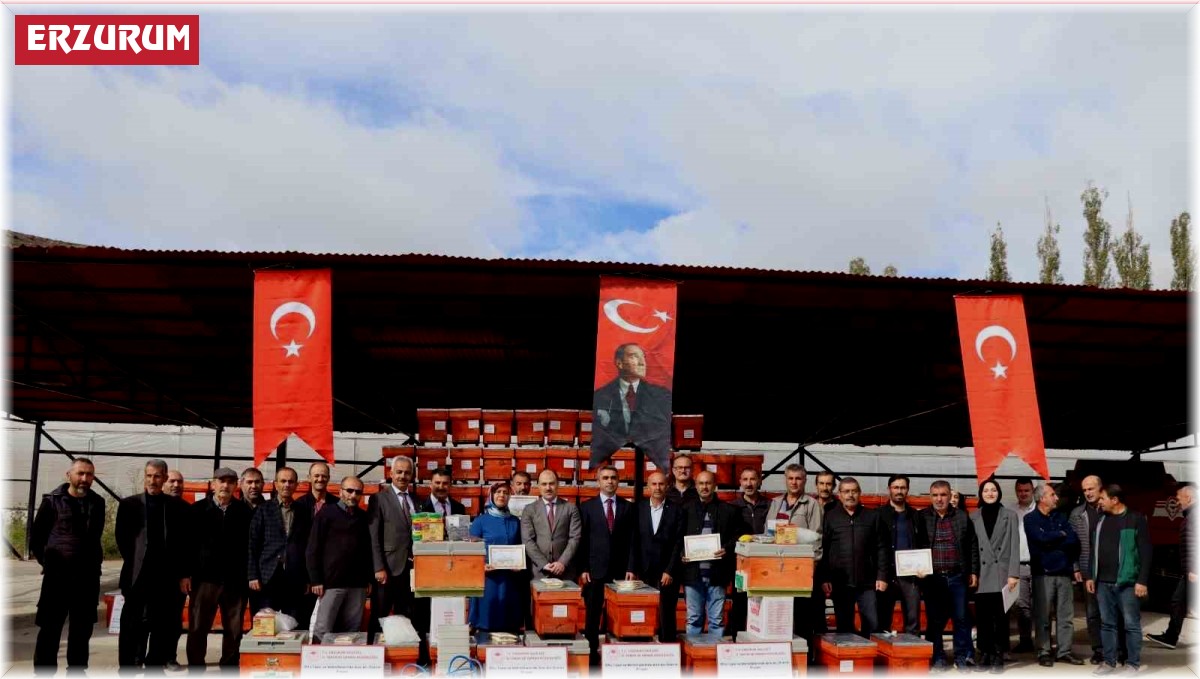 Oltu'da ana arı yetiştiriciliği projesi