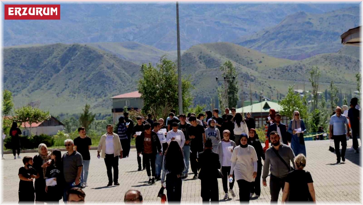 Oltu'da sınav heyecanı