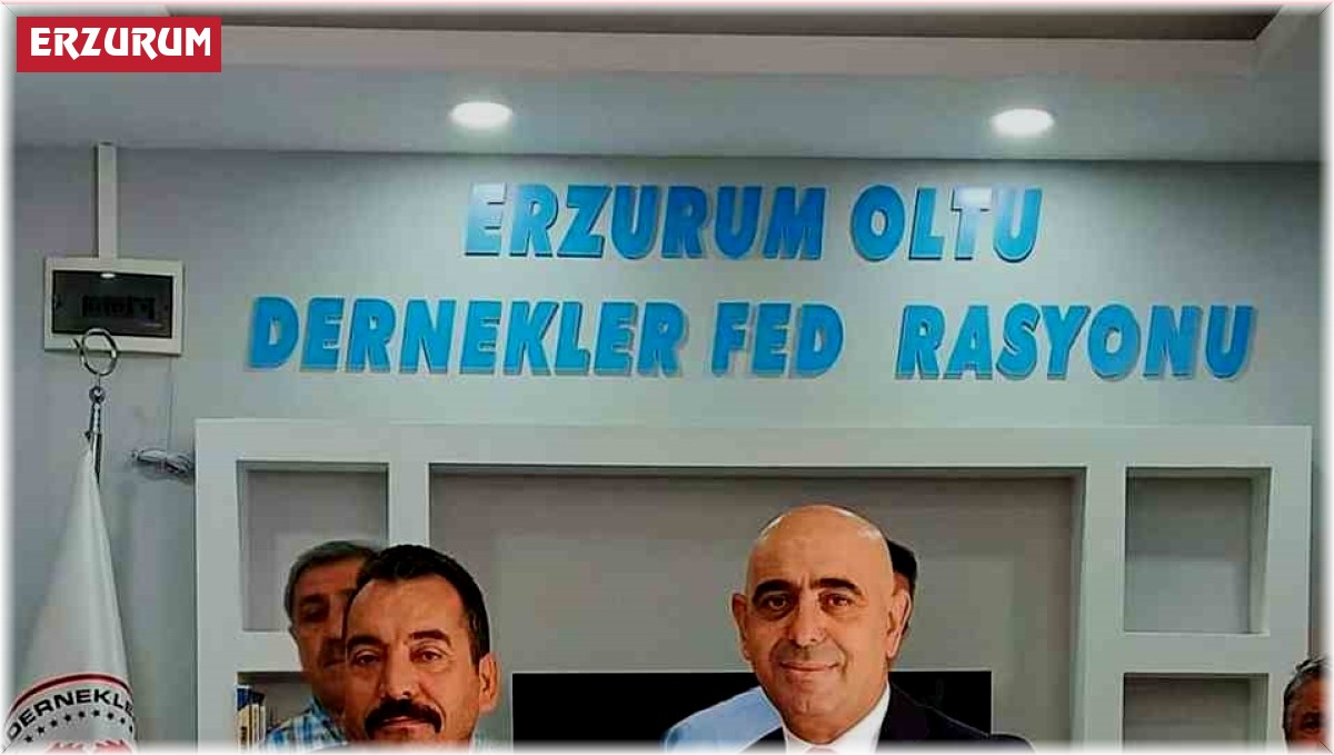 Oltu Dernekler Federasyonu'nda Hiçdurmaz dönemi başladı