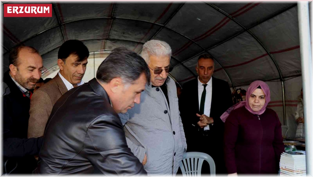 Oltu Müftülüğü'nce kuran kursları yararına hayır çarşısı düzenlendi