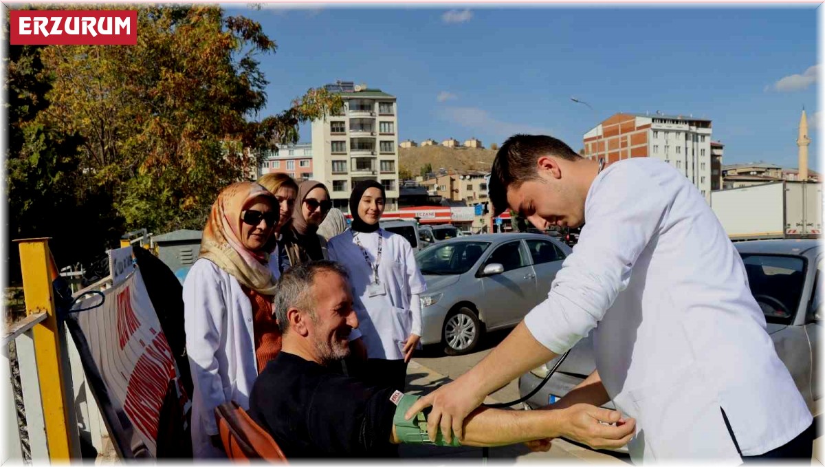 Oltu'nun tansiyonunu ölçtüler