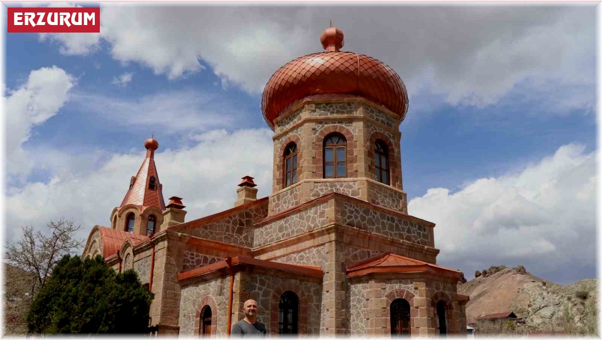 Oltu Rus Kilisesi'nde restorasyon çalışmaları tamamlandı