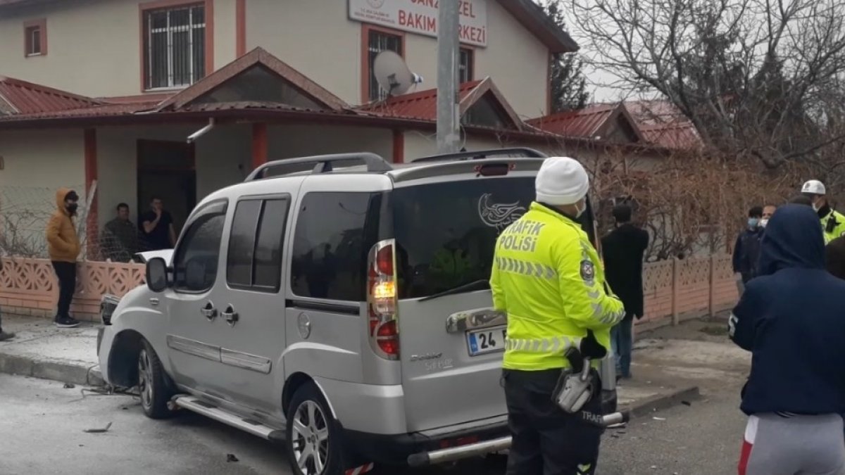 Ölümden kıl payı kurtuluş güvenlik kamerasına yansıdı