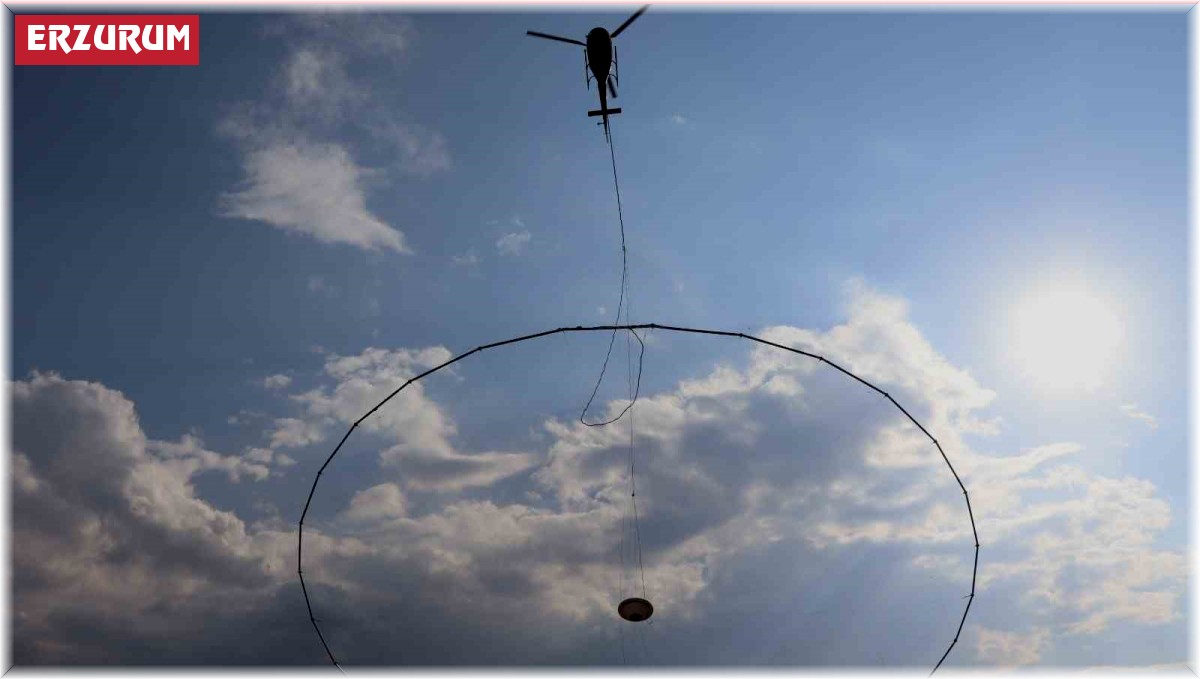 Olur'da dağların röntgeni çekiliyor