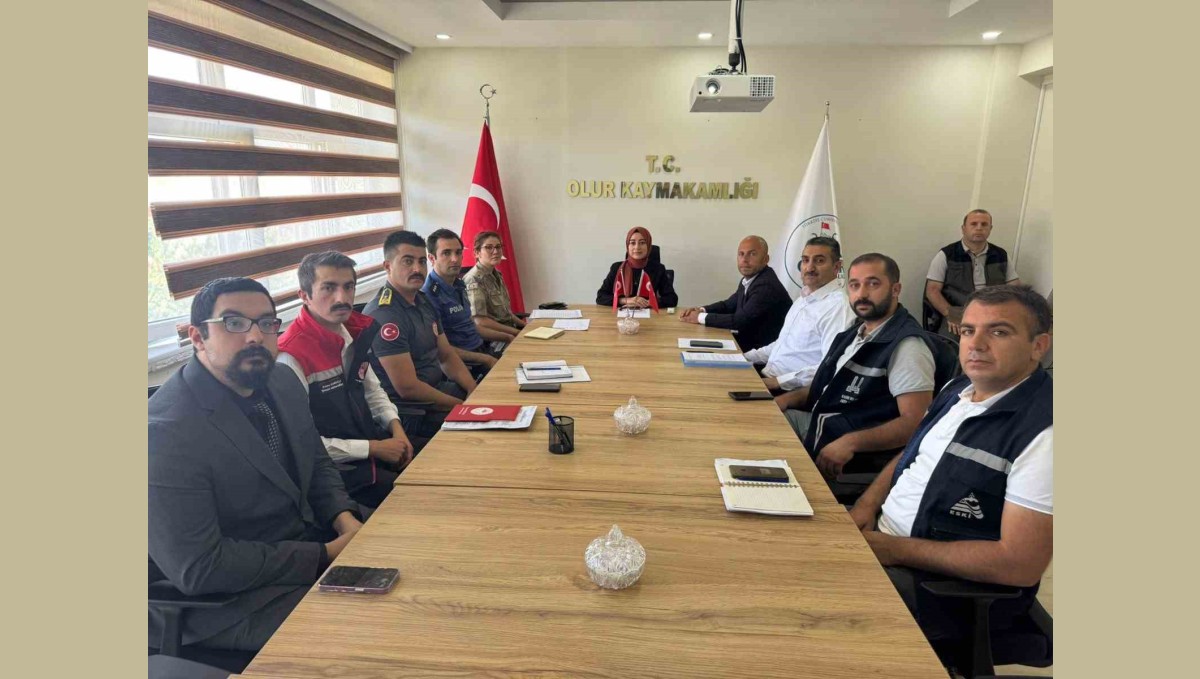 Olur'da orman yangınlarına karşı sıkı tedbirler