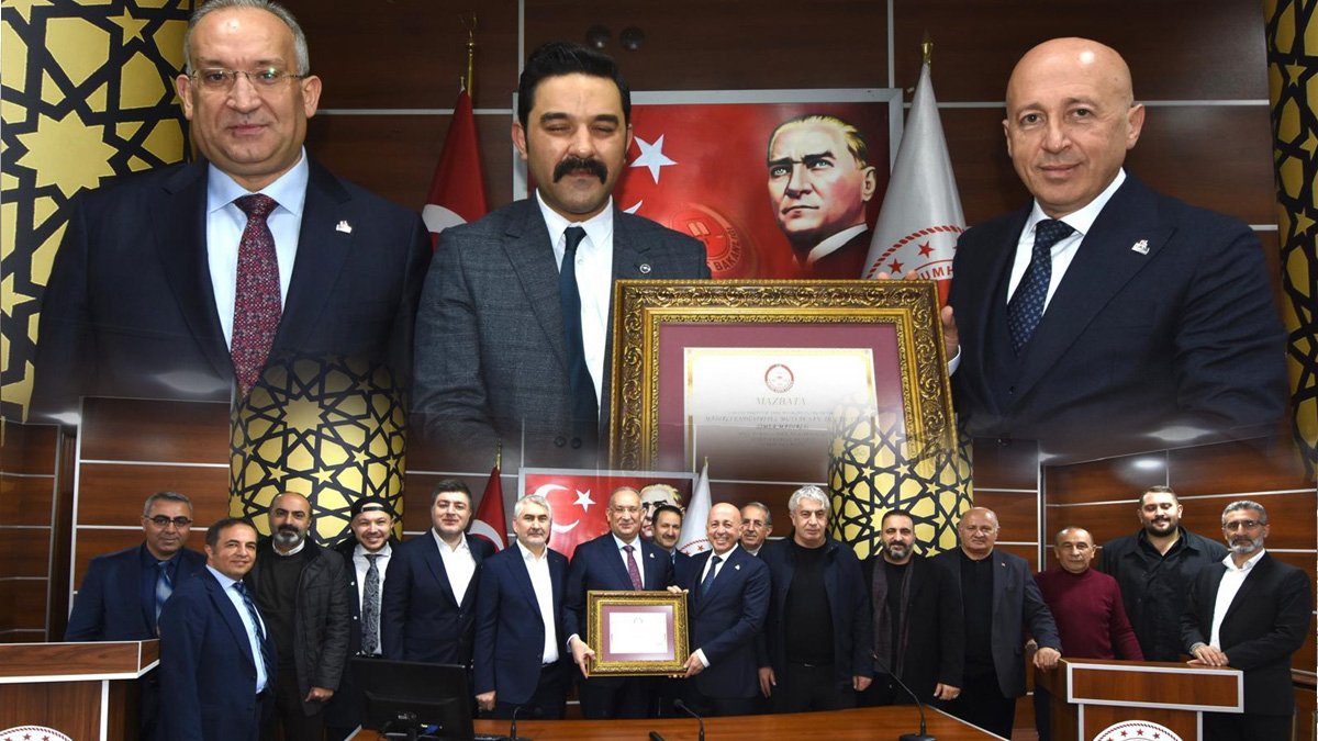 Ömer Madırlı mazbatasını aldı: Zor bir coğrafyadayız, bölgemiz için çalışacağız