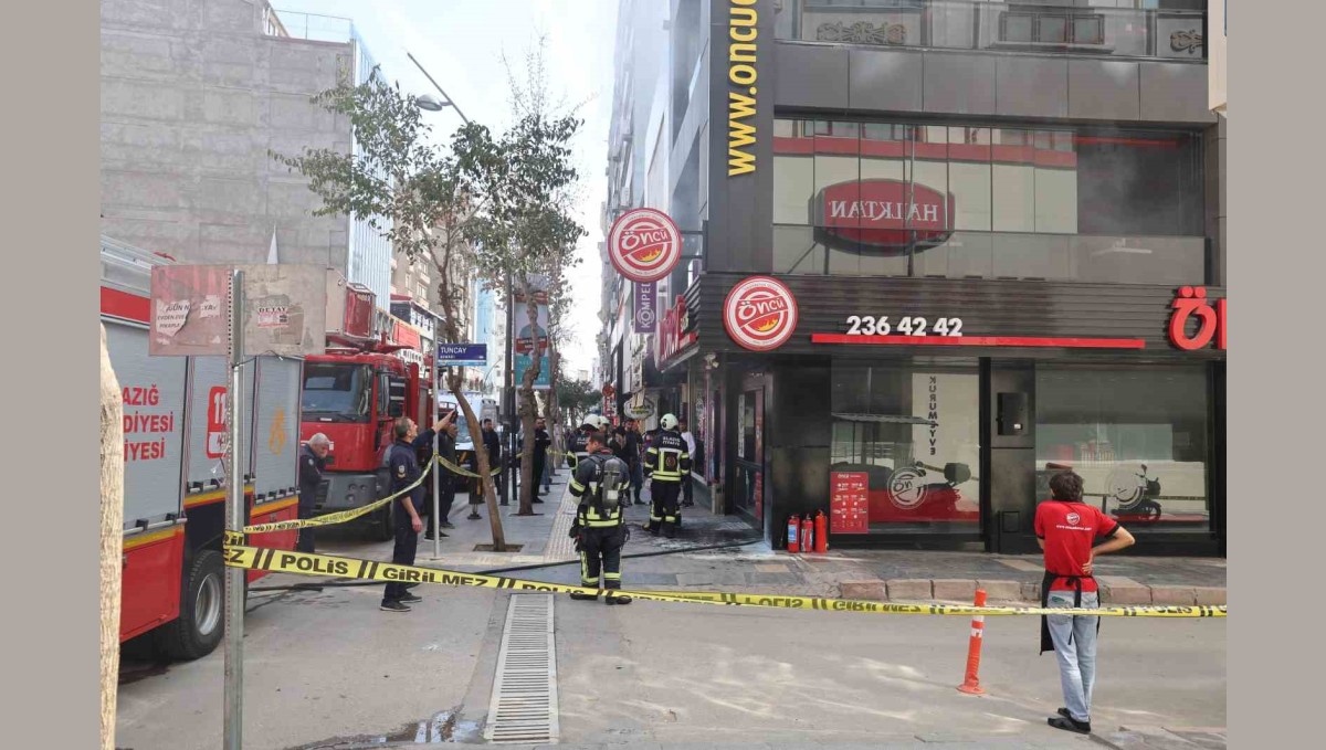 Öncü dönerde yangın: 2 kişi dumandan etkilendi