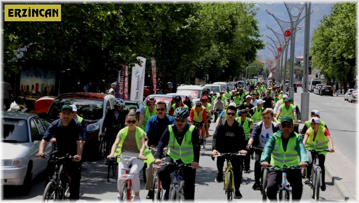 Onlarca bisikletçi bağımlılığa karşı pedal çevirdi