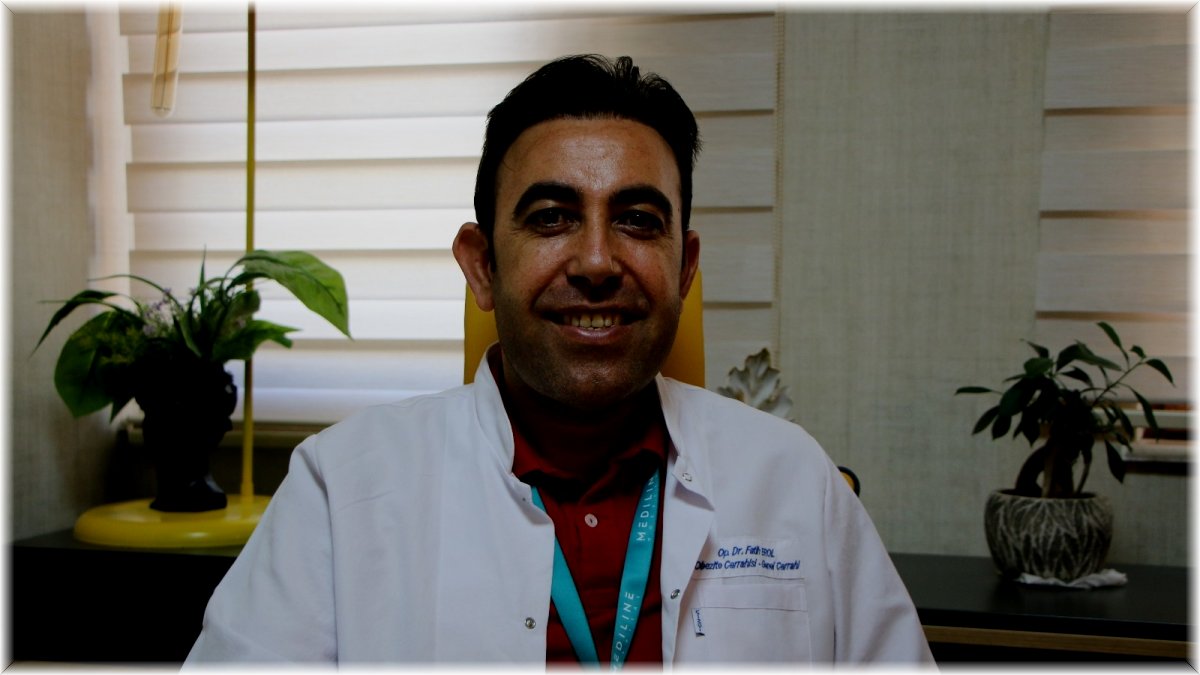 Op. Dr. Fatih Erol: “Covid-19’dan yoğun bakıma alınan hastaların çoğu obezite hastası”