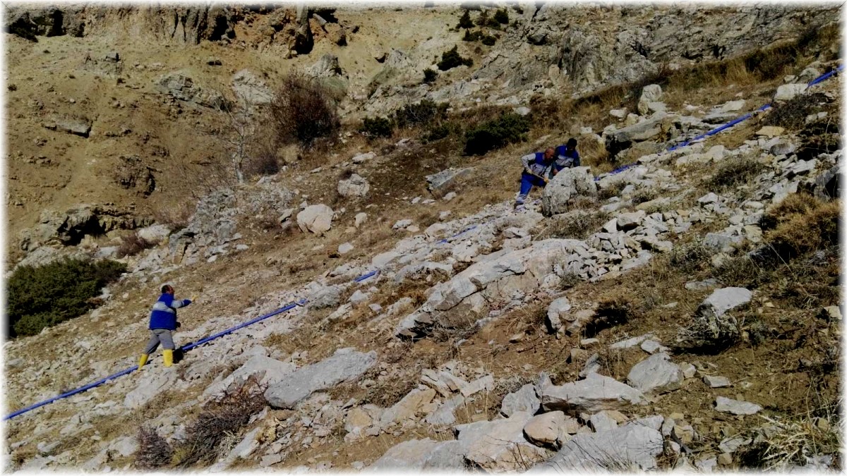 Örencik mahallesi içme suyuna kavuştu