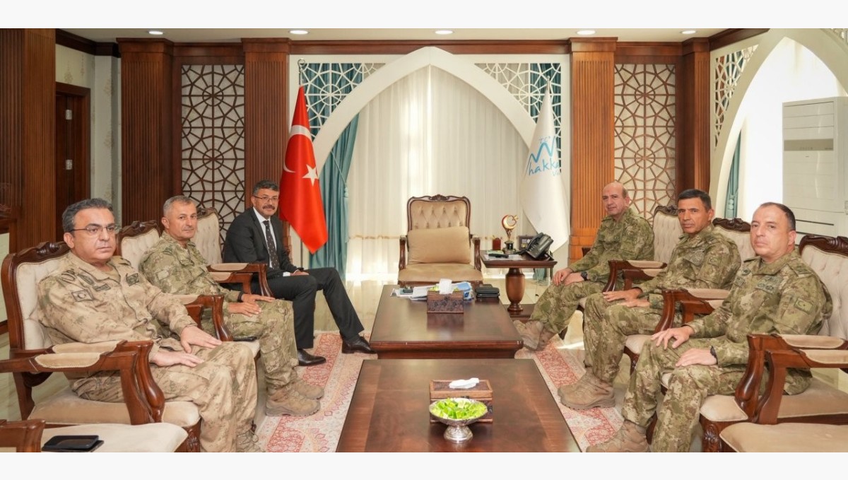 Orgeneral Levent Ergün'den Vali Çelik'e ziyaret
