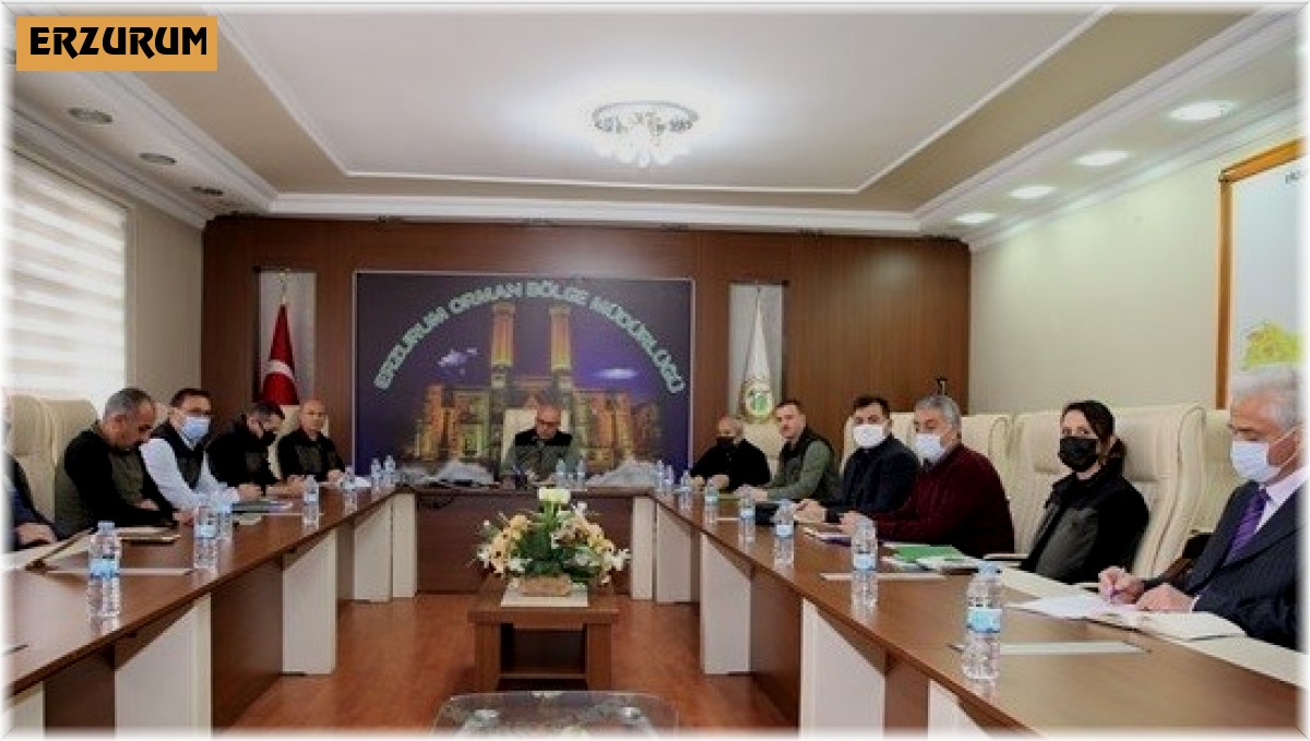Orman Bölge Müdürlüğünde yeni yılın ilk değerlendirme toplantısı gerçekleşti