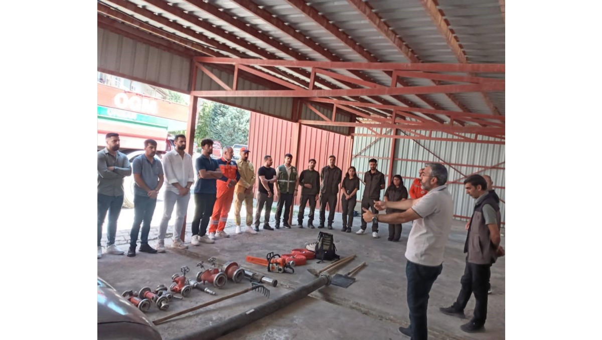 Orman muhafaza ekiplerine eğitim verildi