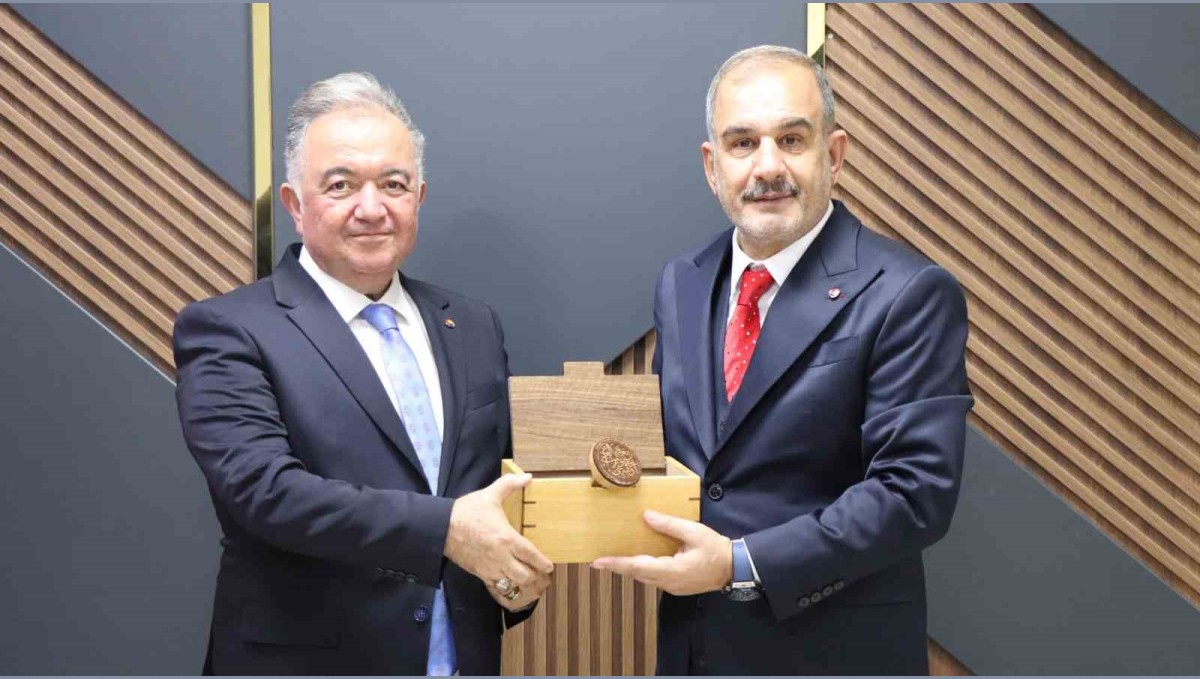 Osmaniye TSO heyeti Başkan Alan ile bir araya geldi