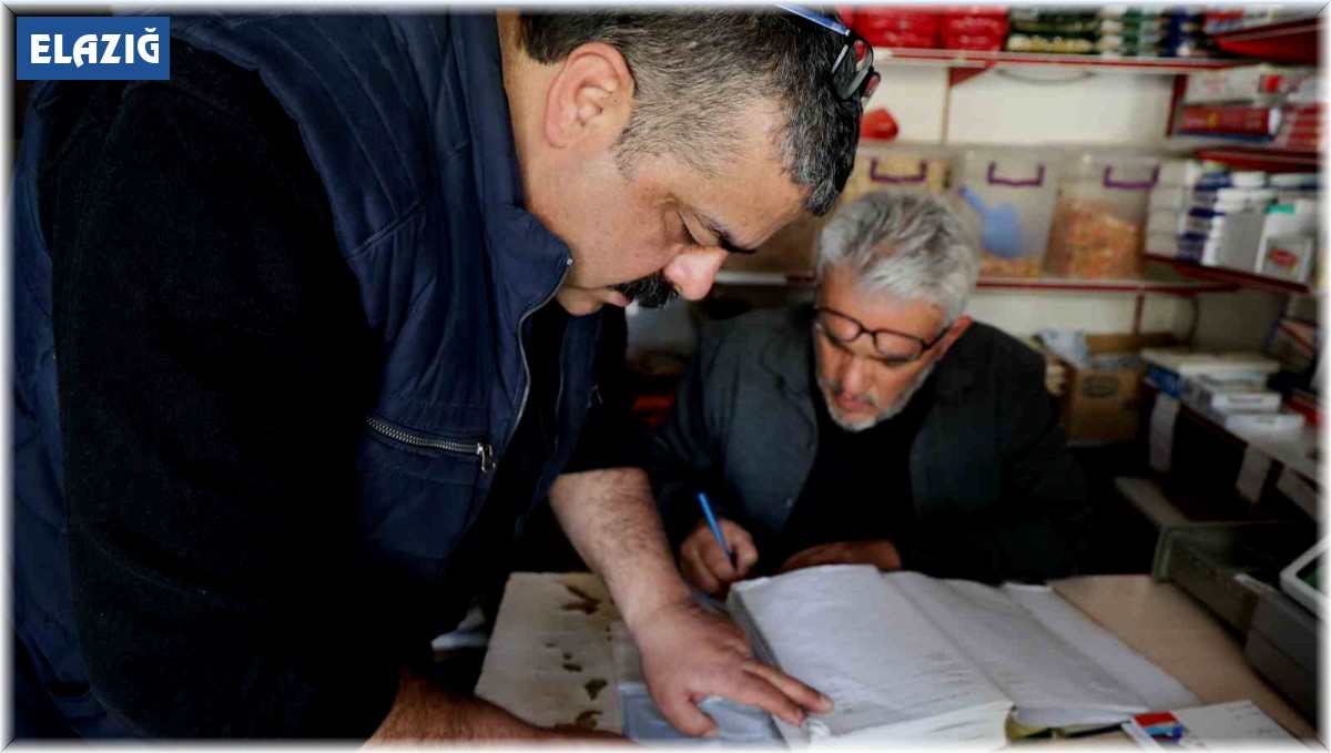 Osmanlı geleneği olan 'zimem defteri', Elazığ'da yaşatılıyor