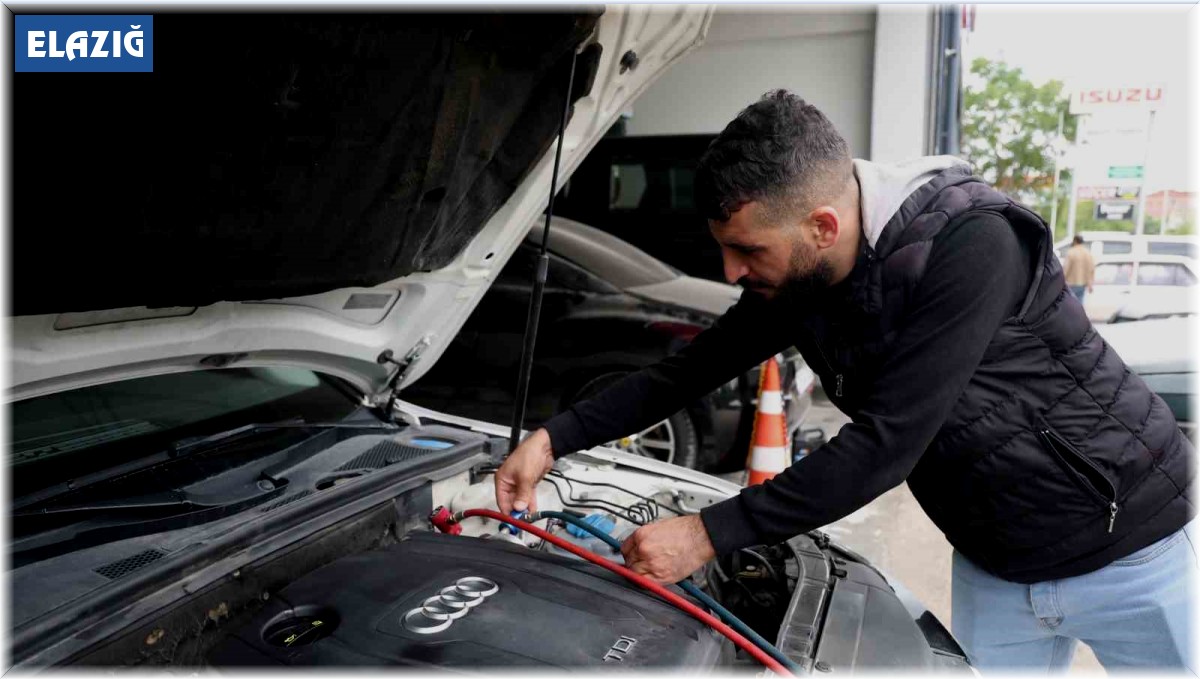 Oto ustalarından sağlık ve tasarruf için 'klima' uyarısı