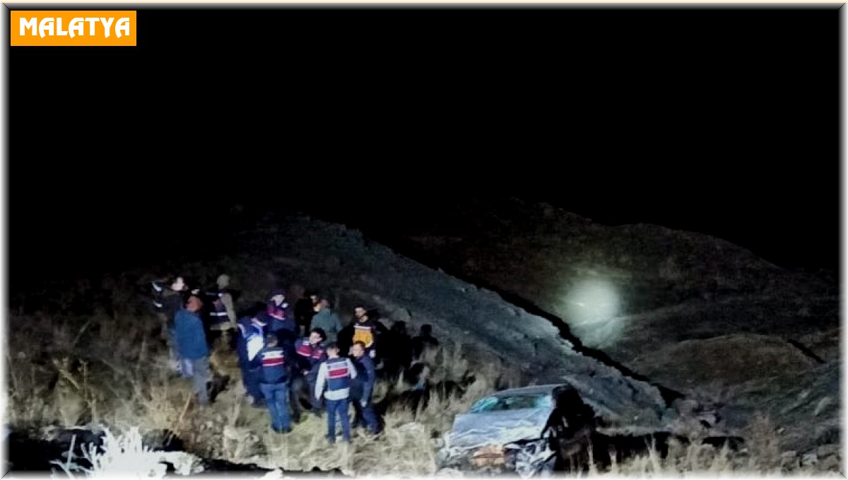 Otomobil 60 metreden şarampole uçtu: 1 ölü, 1 yaralı